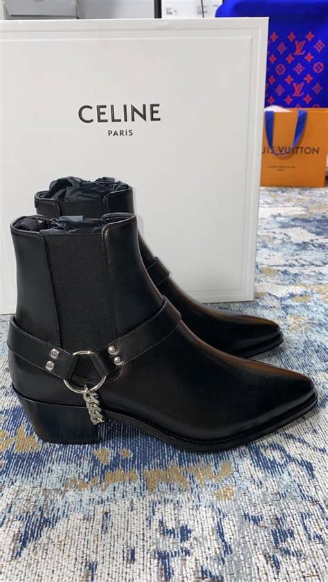 celine male|Celine men boots.